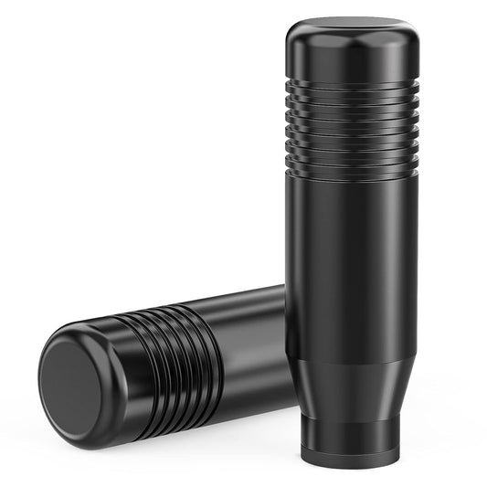 Gear Shifter Knobs and Adapter Compatible with Logitech G29 G920 G923 G27 Driving Force Stick Aluminum Weighted Shift Knob Gear Shifting Lever Handle (Black)